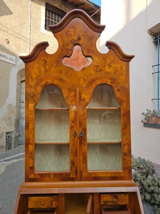 Trumeau ribalta credenza vintage restaurata