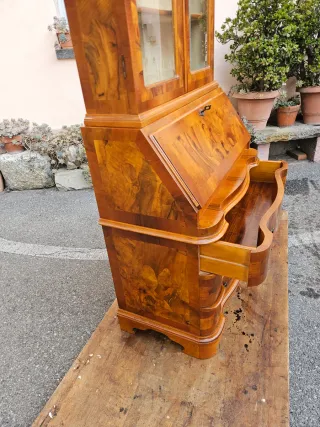 Trumeau ribalta credenza vintage restaurata