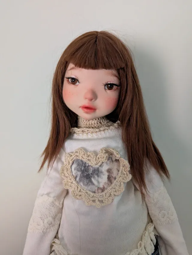 Bjd recast 1/4 MSD fullset custom make up Byol+Wig