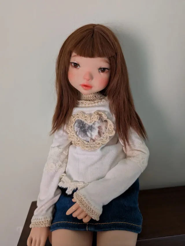 Bjd recast 1/4 MSD fullset custom make up Byol+Wig