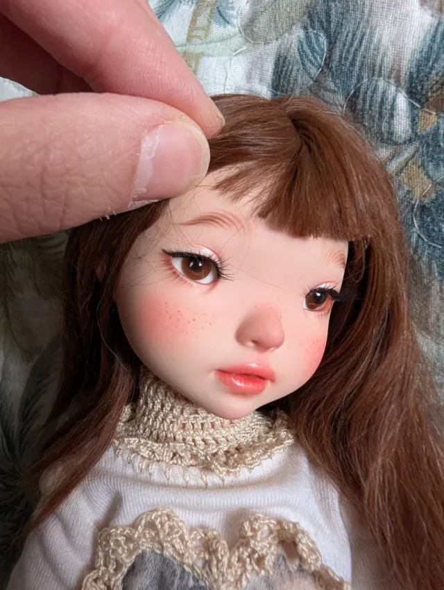 Bjd recast 1/4 MSD fullset custom make up Byol+Wig