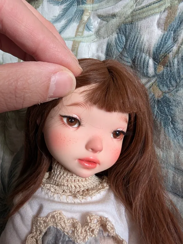 Bjd recast 1/4 MSD fullset custom make up Byol+Wig