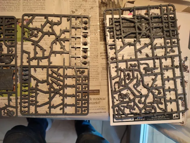 3x Bits Tempestus Scions + Bits extra de resina