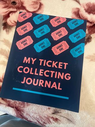 Ticket Collecting Journal