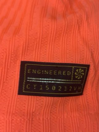 Camiseta FCB Nike Naranja Talla 90