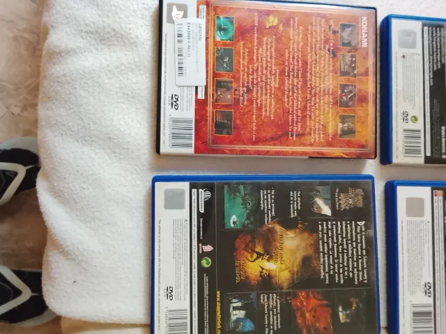 Lote 6 Juegos PS2: Hitman, SOCOM, Alone in the Dar