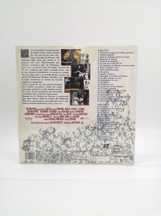 101 Dálmatas Laser Disc (Español)