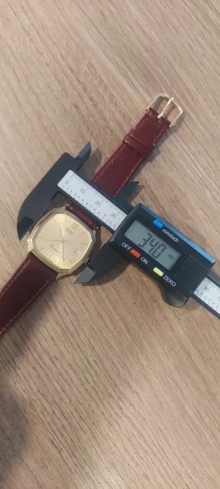 Reloj Seiko chapado oro