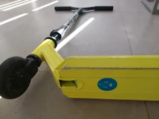 Patinete Oxelo Decathlon Freestyle Amarillo