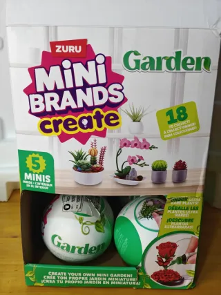 5 pcs Mini Brands Create Garden Edition ZURU