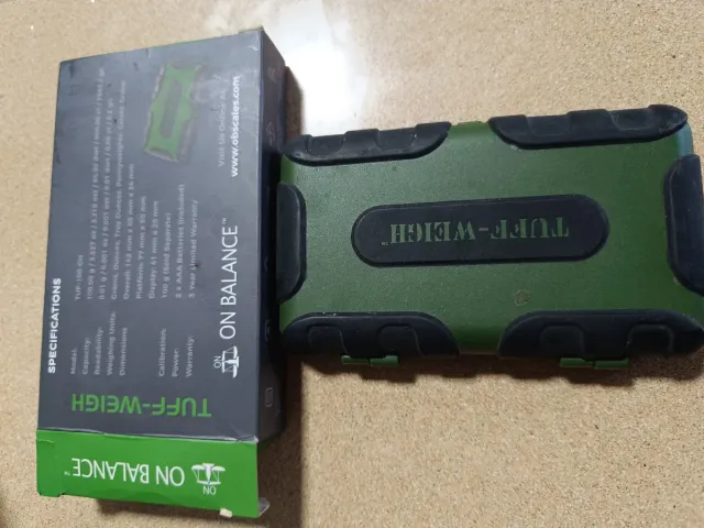 Báscula de precisión On Balance TUF-100-CN