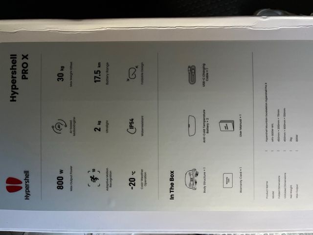 Exoesqueleto de asistencia Hypershell