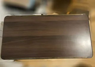 Mesa Auxiliar para Cama Regulable con Ruedas