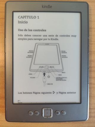 Amazon e-Book Kindle 4ª gen. buen estado + Regalo