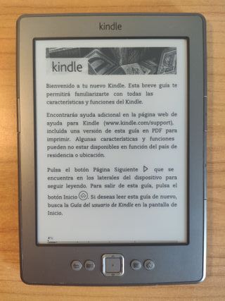 Amazon e-Book Kindle 4ª gen. buen estado + Regalo