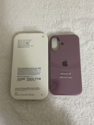 Cover iPhone 16 Silicone Apple Originale