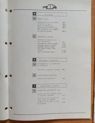 Manuales Reparación RENAULT 21 Nevada