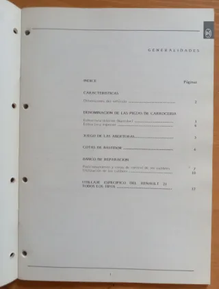 Manuales Reparación RENAULT 21 Nevada