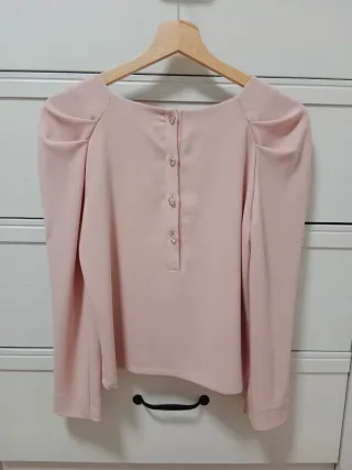 Jersey Zara Woman Talla S Rosa palo
