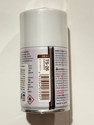 Tamiya TS-26 Spray Paint 100 ml Pure White