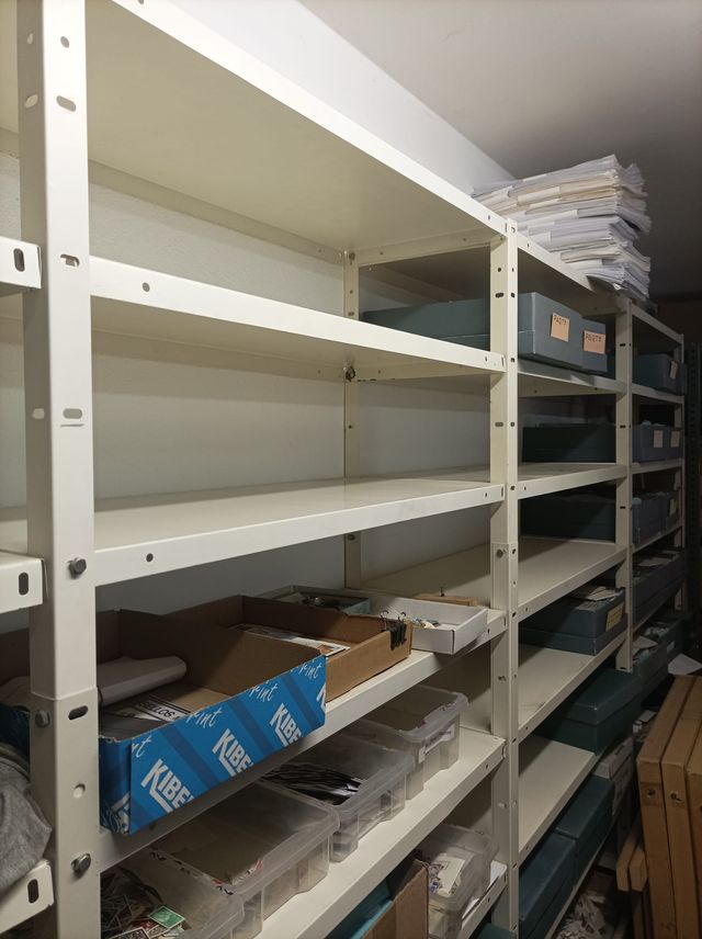 Estanterías Metálicas Blancas 3x2m