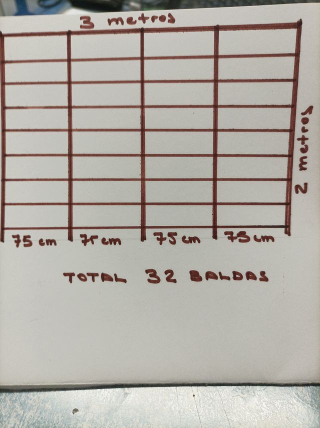 Estanterías Metálicas Blancas 3x2m