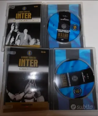 Inter DVD La Grande Storia Dell' Inter+omaggio