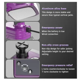 Gato hidráulico eléctrico 5T