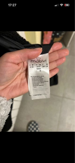 Cappotto ragazza nero