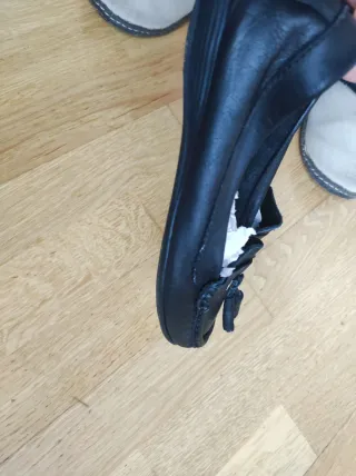 Actuales mocasines Náuticos Clarks Negros Talla 37