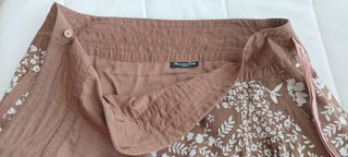 Falda Massimo Dutti vuelo floral talla 38