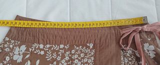 Falda Massimo Dutti vuelo floral talla 38