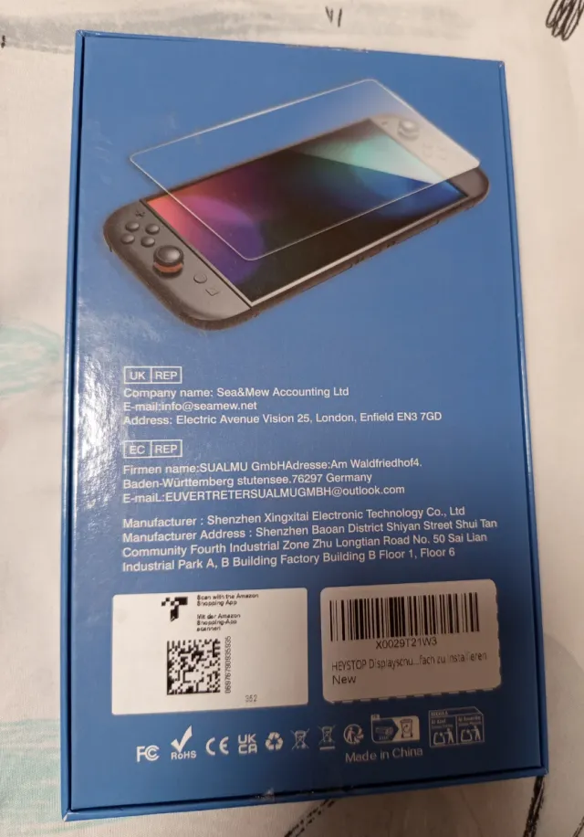 Protectores Pantalla HeysTop para Switch 2 (4uds)