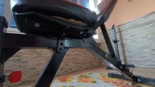 Banco de pesas y soportes regulables