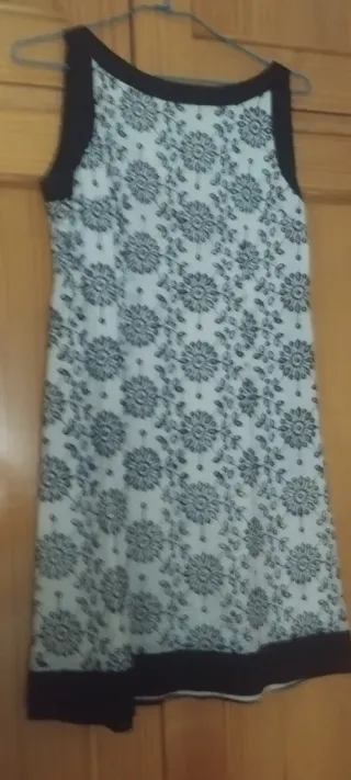 Vestido corto estampado floral