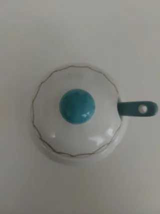 Zuccheriera in ceramica decorata