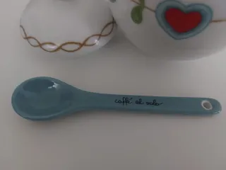 Zuccheriera in ceramica decorata