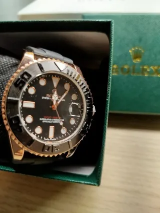 Reloj OysterFlex Oro Rosa.