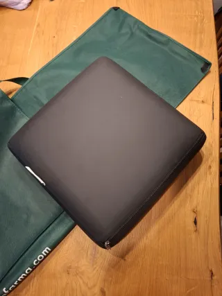 Cuscino in Viscoel Nero nuovo ideale per sedia a rotelle