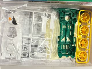 Tamiya Mini 4WD Hawk Racer Kit montaggio 1/32