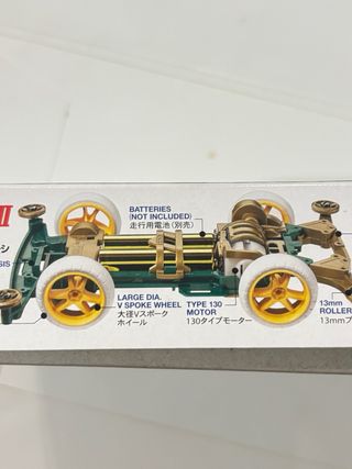 Tamiya Mini 4WD Hawk Racer Kit montaggio 1/32