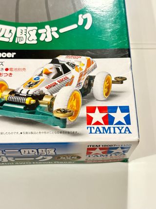 Tamiya Mini 4WD Hawk Racer Kit montaggio 1/32