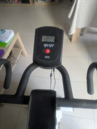 Bicicleta Estática Blanca