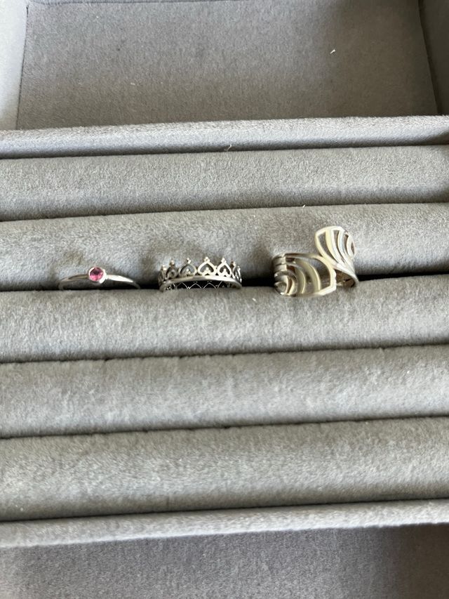 Anillos de Plata. Talla 10.