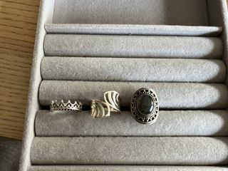 Anillos de Plata. Talla 10.