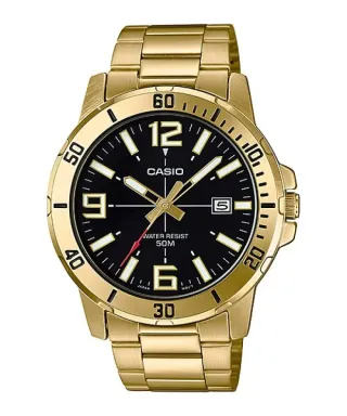 Reloj Casio MTP-VD01G-1A Dorado Negro