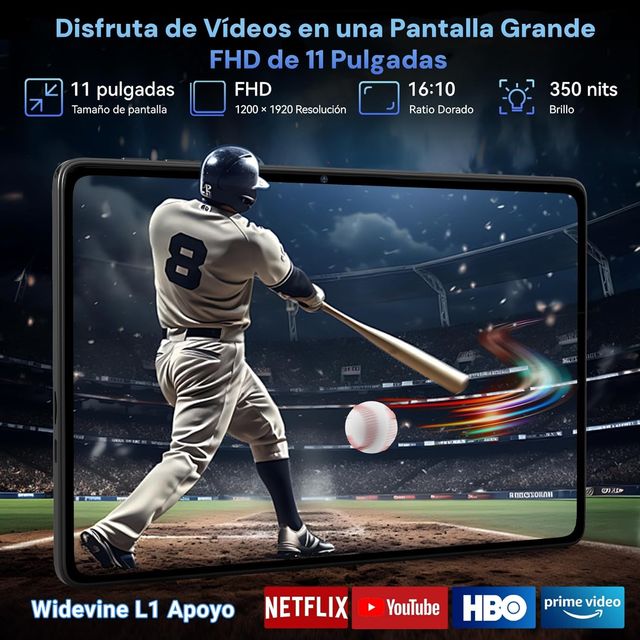 Tablet TABWEE T90 8GB/128GB Gris Nueva