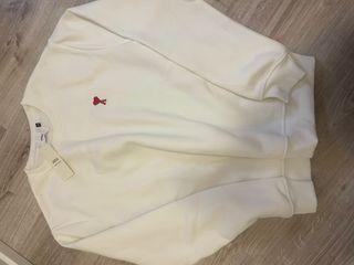 Sudadera Ami Paris Blanca Talla M