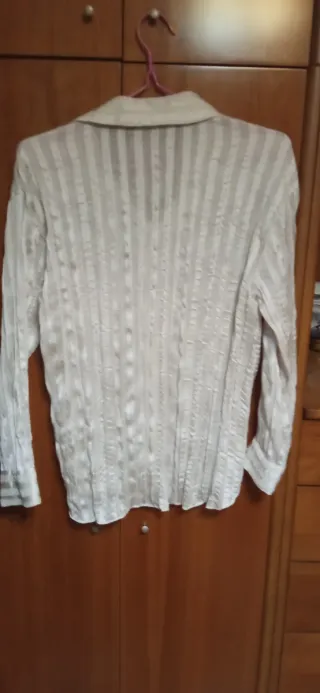 Camisa Zara Beige Talla S