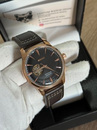 Seiko Mod Presa Open Heart 40mm